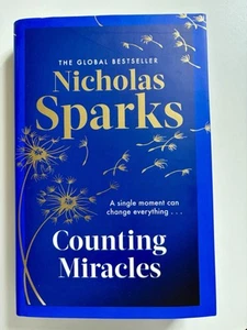 NEW HARDCOVER : Counting Miracles: the brand-new Book By NICHOLAS SPARKS. - Picture 1 of 3