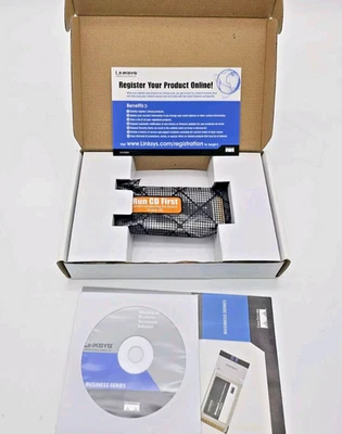 Cisco Linksys Business Series Wireless-N Business Notebook Adapter #WPC4400N NEW - Image 1 of 4