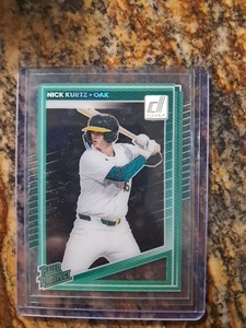 2025 Panini Donruss - Clearly Rated Prospects Nick Kurtz #154 (RC) - Bild 1 von 2
