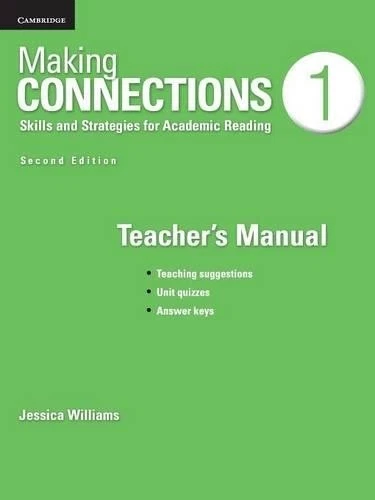 Jessica William Making Connections Level 1 Teacher's Man (Paperback) (UK IMPORT) - Image 1 of 1