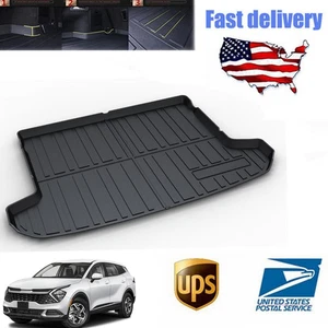 TPO Rear Cargo Trunk Liner Floor Mat All-weather for Kia Sportage 2017-2022 - Picture 1 of 17