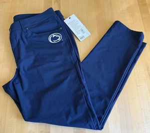 NEU * Penn State U Lululemon ABC Hose Slim Herren 36 x32 Blau Performance *Neu mit Etikett - Bild 1 von 12