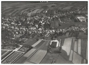 ZZ-1915/ Hermsdorf Thüringen  Foto Luftbild 18 x 13 cm ca.1938 - Picture 1 of 2