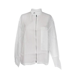 Hermes Men's Jacket Winter White Cotton and Silk 41 /16 nwt - Picture 1 of 7