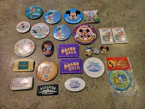 Vintage Misc Lot Mostly Buttons 24pc DISNEY - Picture 1 of 8