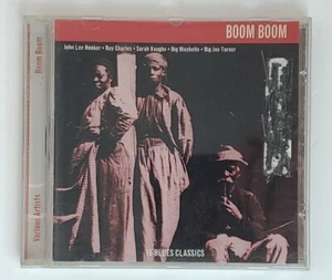 Boom Boom CD Audio Music 16 Blues Classics Ray Charles Big Maybelle Sarah Vaughn - Picture 1 of 7
