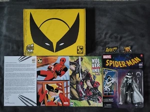 Marvel Unlimited Annual Plus 2025 Wolverine Member Box w/ Knight-Spider Figure - Picture 1 of 13