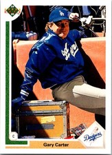 1991 Upper Deck Gary Carter Los Angeles Dodgers #758