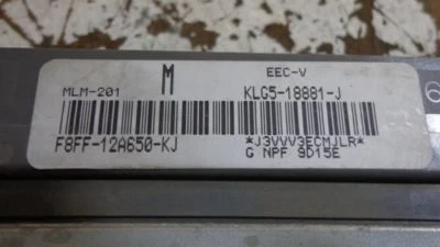 Engine ECM Electronic Control Module 6 Cylinder Fits 98-99 MAZDA 626 228587 - Image 1 of 3