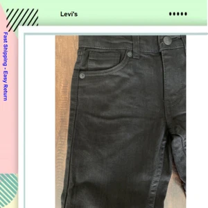 Levis Boys 511 Slim Stretch Adjustable Waistband Jeans, Size 6 - Picture 1 of 2