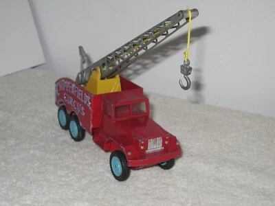 Corgi Toys #1121 Chipperfields Circus 6x6 International Crane Truck Foto 1 de 4