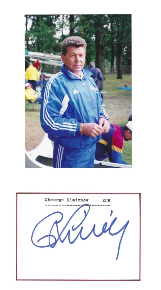 Gheorghe Simionov -  Rumänien  -- Olympia Silber 1976   - Kanu - Weltmeister - Bild 1 von 1