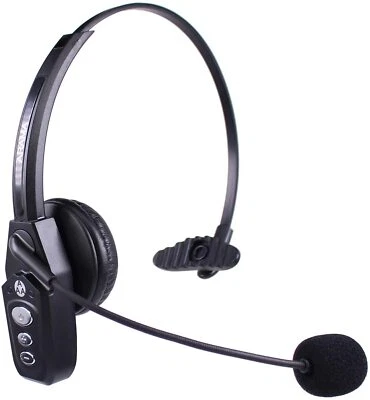 Wireless Headphone Headset Bluetooth Truck Driver Noise Cancelling  - Image 1 of 4