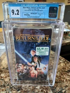 Star Wars Return of the Jedi (1992) VHS - New Sealed Watermark Graded CGC 9.2 A - Picture 1 of 5