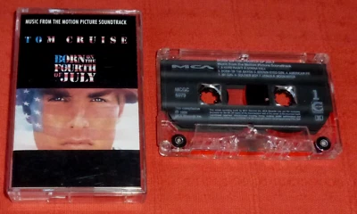 VARIOUS - CASSETTE TAPE - BORN ON THE FORTH OF JULY (MOTION PICTURE SOUNDTRACK) - Image 1 of 4