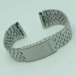 Casio B-292M Stainless Steel Vintage Men’s Watch Bracelet 19 mm - Picture 1 of 11