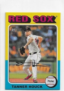 2024 Topps Heritage High Number Tanner Houck #686 MINI Parallel Red Sox - Picture 1 of 2