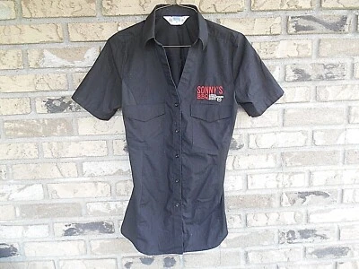 SONNY'S BBQ SUPERIOR UNIFORM GROUP BUTTON UP SHIRT LADIES SIZE SMALL - Image 1 of 4