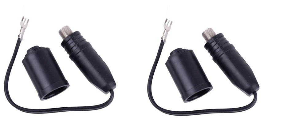 Monster Cable  Just Hook It Up  Cable  F  Matching Video Transformer  2 pk - Image 1 of 1