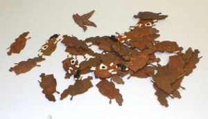 Lote de 36 piezas de cobre en su mayoría Dewarr's Scotch Highlander espacios en blanco para alfileres joyería - Imagen 1 de 6