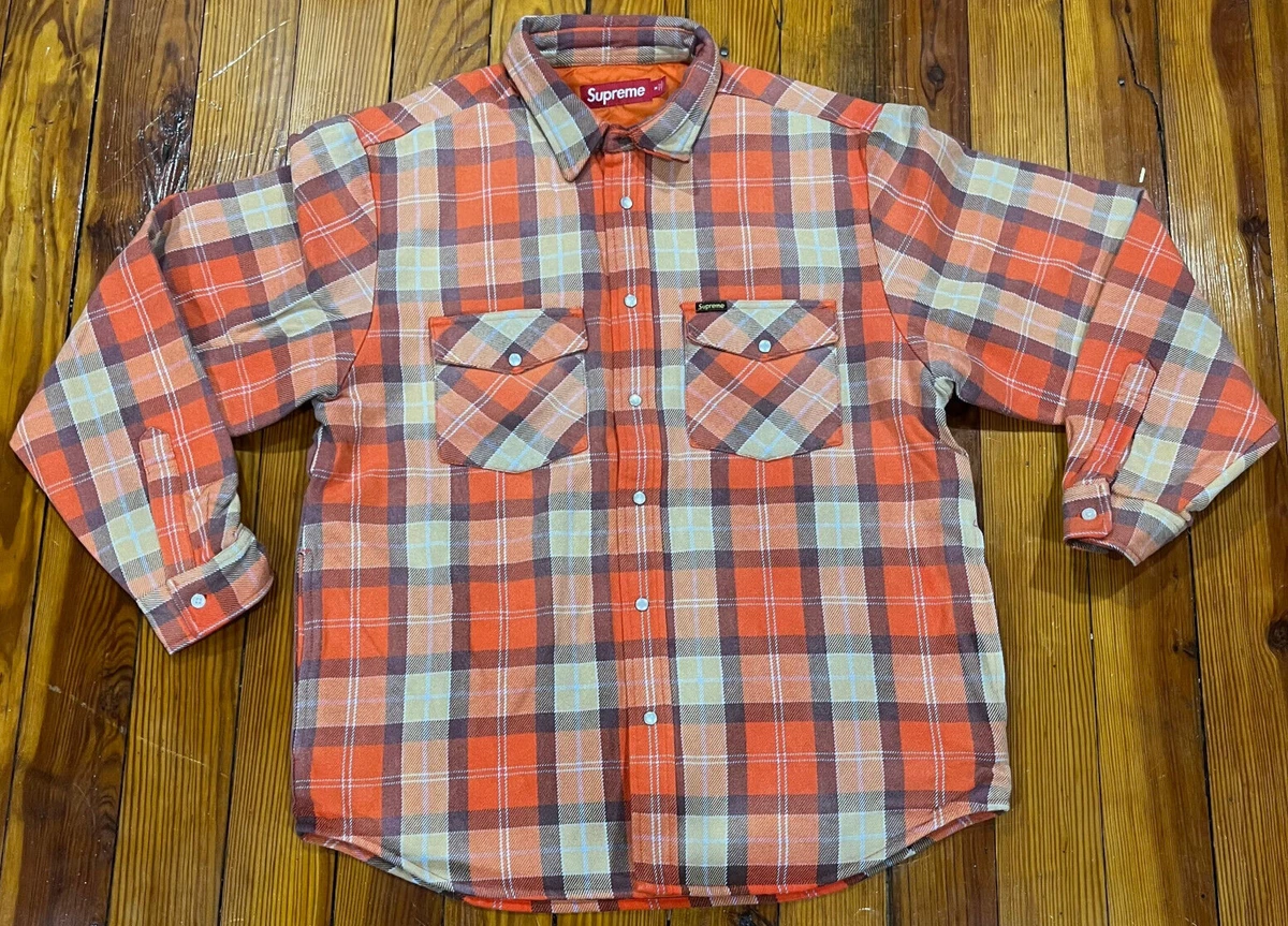 Supreme ストライプネルシャツ S Supreme Loose Fit Stripe Shirt 3colors Charcoal White Green FW24