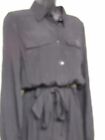 Esley Boutique 59005D-C Long Sleeve Black Sun Dress Size M NWT     Z1