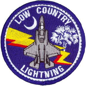 USMC MARINE FIGHTER ATTACK TRAINING SQUADRON-501 – F-35 – LOW COUNTRY PATCH   - Picture 1 of 1