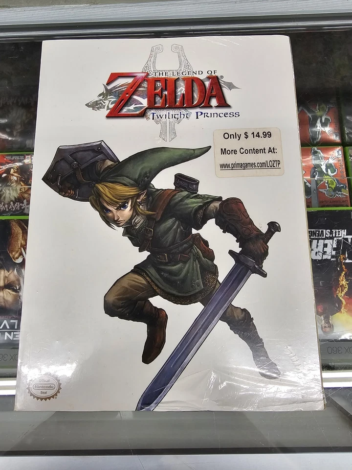 The Legend Of Zelda Premiere Wii Edition Guide Book 2006 Brand New - Image 1 of 4