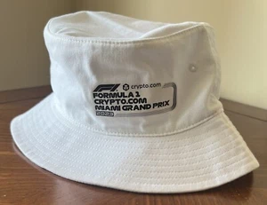 Formula 1 Miami 2023 Grand Prix White Bucket Hat - Brand New & Unused - Rare - Picture 1 of 3