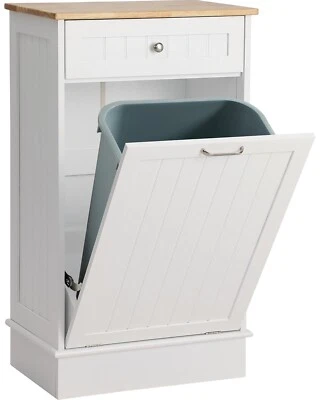 Отдельно стоящий кухонный мусорный шкаф 10 галлонов с наклоном НОВЫЙ - Изображение 1 из 4