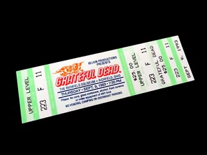 Grateful Dead Ticket Ohio Richfield Coliseum OH 9/9/93 9/9/1993 Rick Griffin Art - Picture 1 of 12