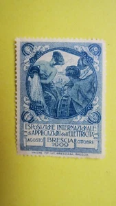 Vignette, Italie Brescia, Espozsizione Internazionale di Applicazioni Eletricita - Picture 1 of 2