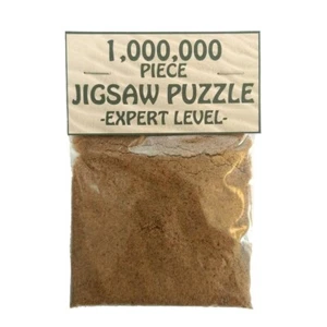 Joke Novelty Funny Gift JIGSAW PUZZLE / Birthday Present / Quirky Humour Him Her - Picture 1 of 2
