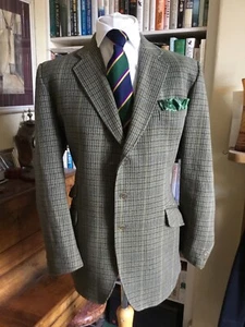 Bladen Supasax houndstooth tweed jacket. Size 46”R. Pure New Wool. VG condition - Picture 1 of 14