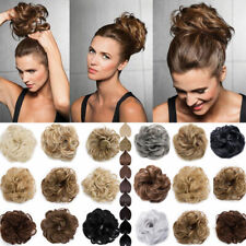 Synthetic Wavy Curly Chignon Ponytail Hair Extensions This Updo Hairpiece Women