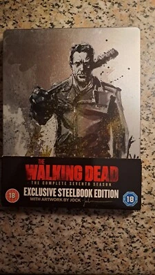 THE WALKING DEAD SEASON 7 ( LIMITED EDITION BLU-RAY STEELBOOK LIKE NEW) - Image 1 of 2
