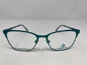 Converse VCJ008 TEAL 48-15-130 Metal Full Rim Eyeglasses Frame /M29 - Picture 1 of 8
