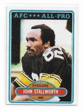John Stallworth 1980 Topps #130 Football Card Mint - Near Mint
