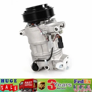 A/C Compressor For 2013 2014 2015 Nissan Sentra 1.8L Air Conditioner With Clutch - Picture 1 of 22