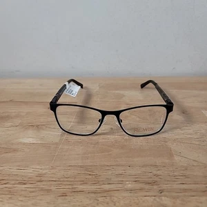 Flower Jillian Brille 6016-001 Schwarz Vollrand Eckig 52-19-140 Neu mit Etikett - Bild 1 von 6