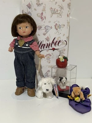 "Muñeca Effanbee Doll Company Patsyette pulgar verde 9"" en caja con juguetes" Foto 1 de 4