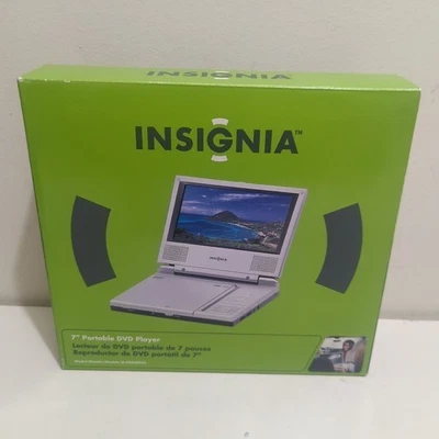 "Reproductor de DVD portátil con pantalla de 7"" Insignia Is-PD040922 nuevo caja abierta caja envejecida" Foto 1 de 2