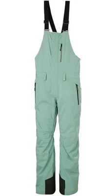 Helly Hansen легендарный изолированный нагрудник снег брюки мужской размер средний кактус новый с Ярлыками  - Изображение 1 из 4