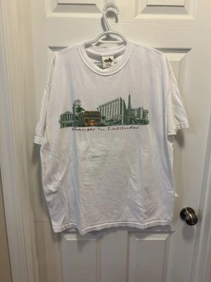 VINTAGE Margaritaville Jimmy Buffet Shirt XL Changes In Lattitude Las Vegas  - Image 1 of 4