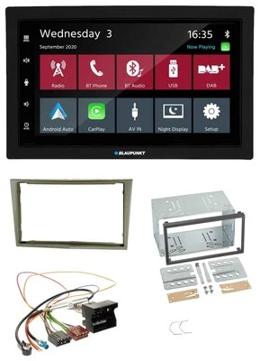 Blaupunkt 2DIN MP3 USB Bluetooth DAB Autoradio für Opel Corsa D Astra H Zafira B - Bild 1 von 4