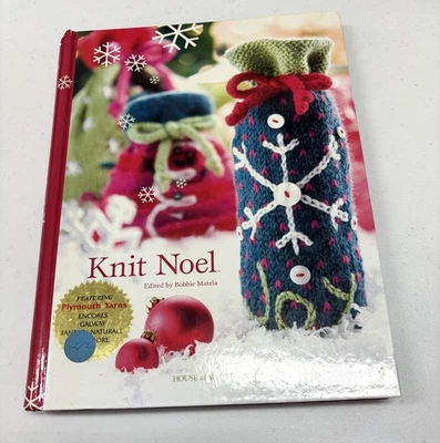 Knit Noel House Of White Birches 50 Patterns Knitting Book  Nice  Gift - Image 1 of 4