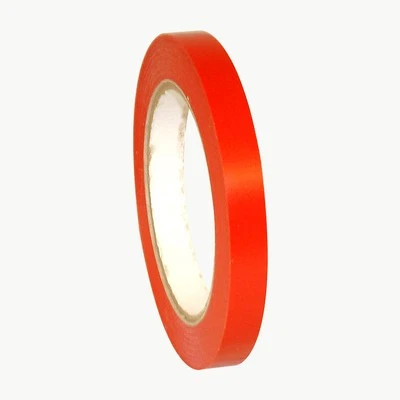 JVCC Premium Colored Vinyl Tape (V-36P): 1/2 in. x 36 yds. (Red)