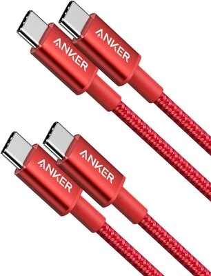 Anker 60W USB C PD Charger Cable Charging for Galaxy S20 MacBook iPad Pro [2Pcs] - Image 1 of 4