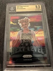 2022 WWE Prizm Alexa Bliss Next Level Insert BGS 9.5 Low Pop none higher - Picture 1 of 3
