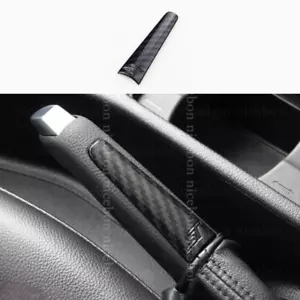 Carbon fiber color Parking Handbrake Hand Brake Handle Cover For Ford Focus MK3 - Picture 1 of 2